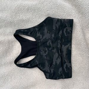 camo sports bra